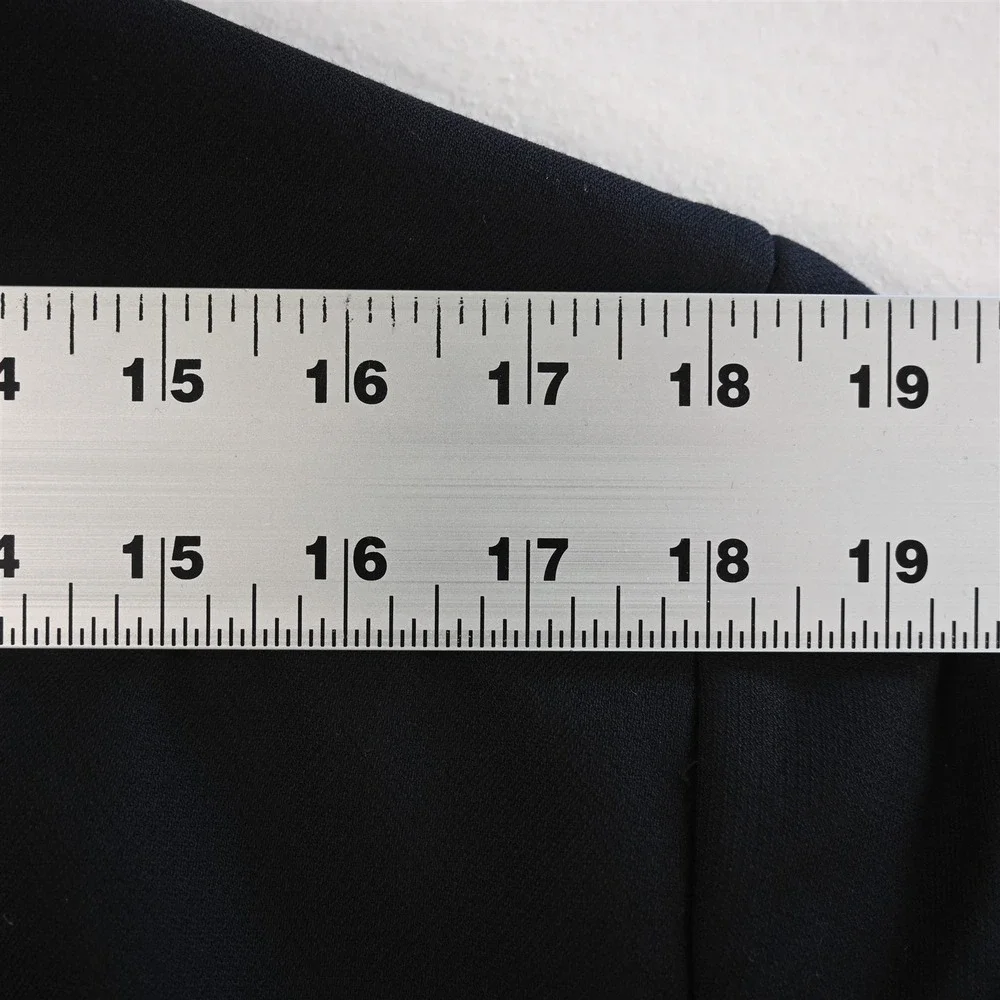 Joseph Abboud 42S Black Super 120s Wool Slim Mens Blazer Suit Jacket Sport Coat